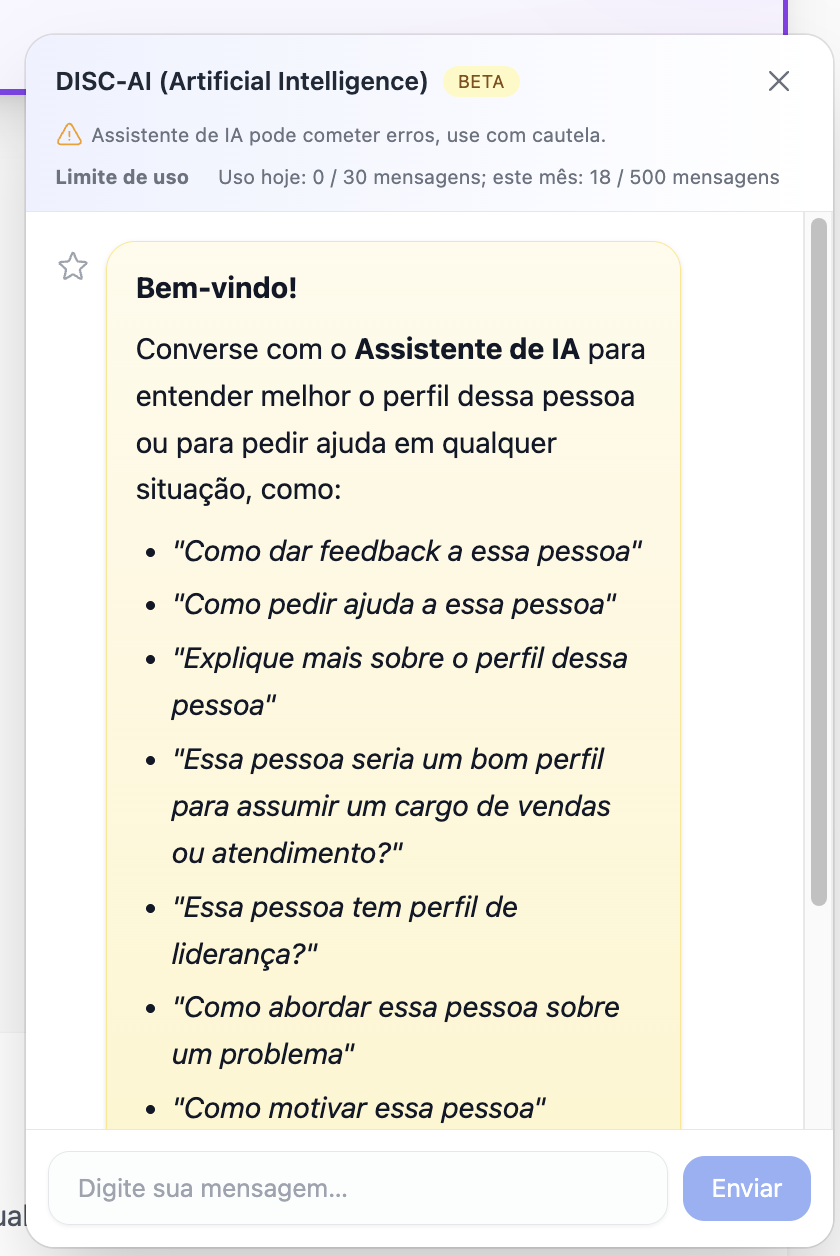 DISC AI Consultor Inteligente